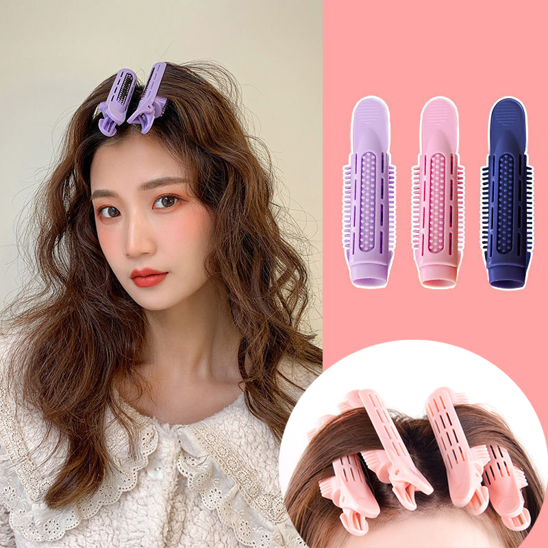 Hair Curling Wand - 2pcs 푹신한 컬링 머리핀 롤러 헤어