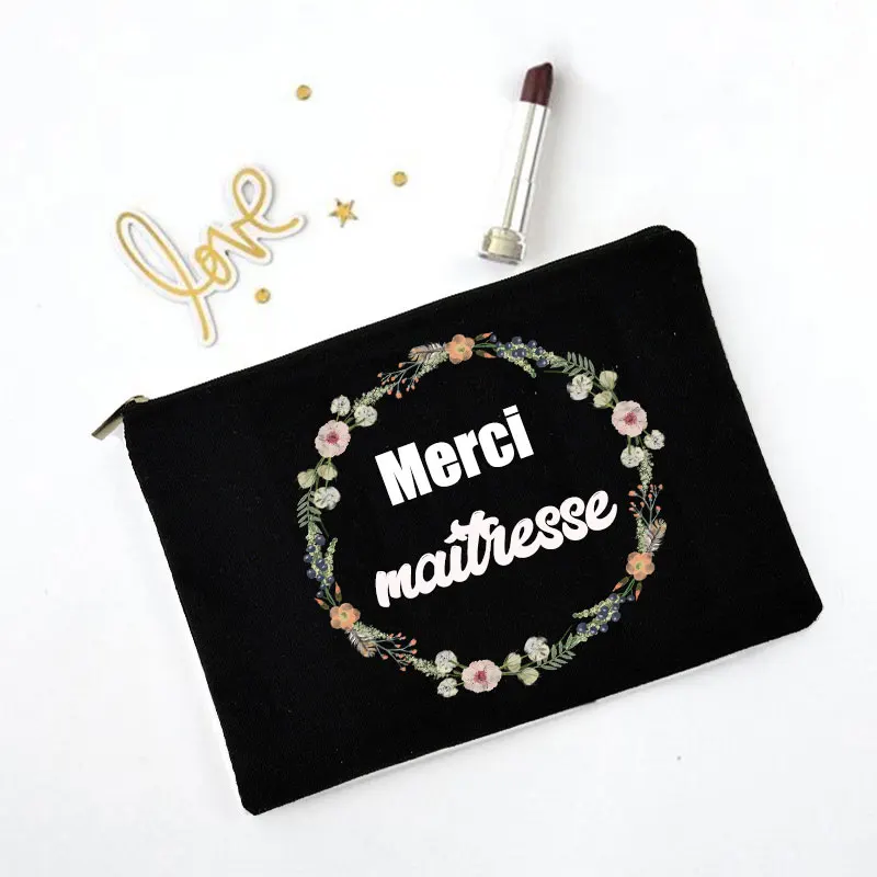 Beauty Makeup Organizer - 여성용 메이크업 가방, 미스트레스 프린트 세면