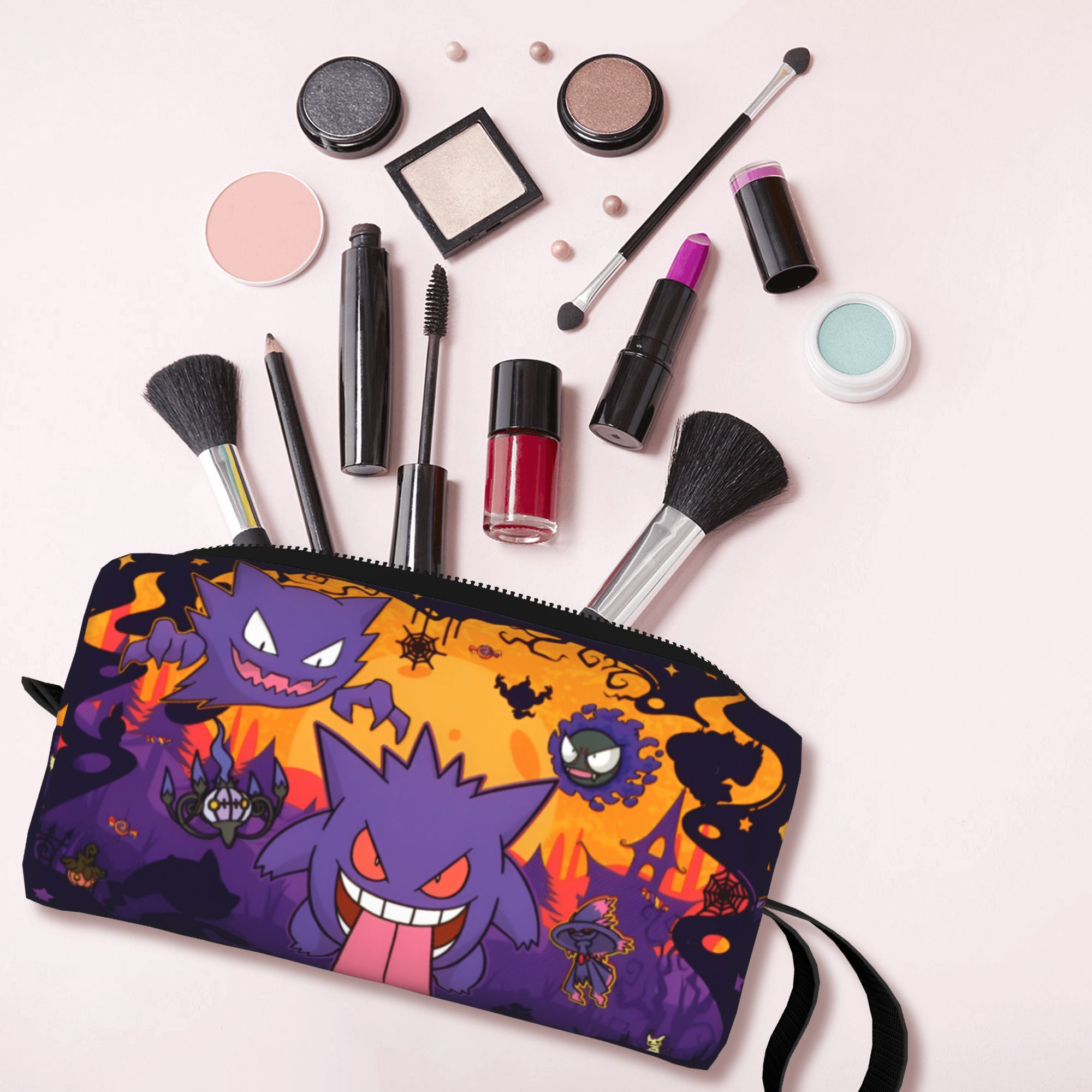 Beauty Makeup Kit Box - 커스텀 포켓몬 게나르 화장품 가방 귀여운