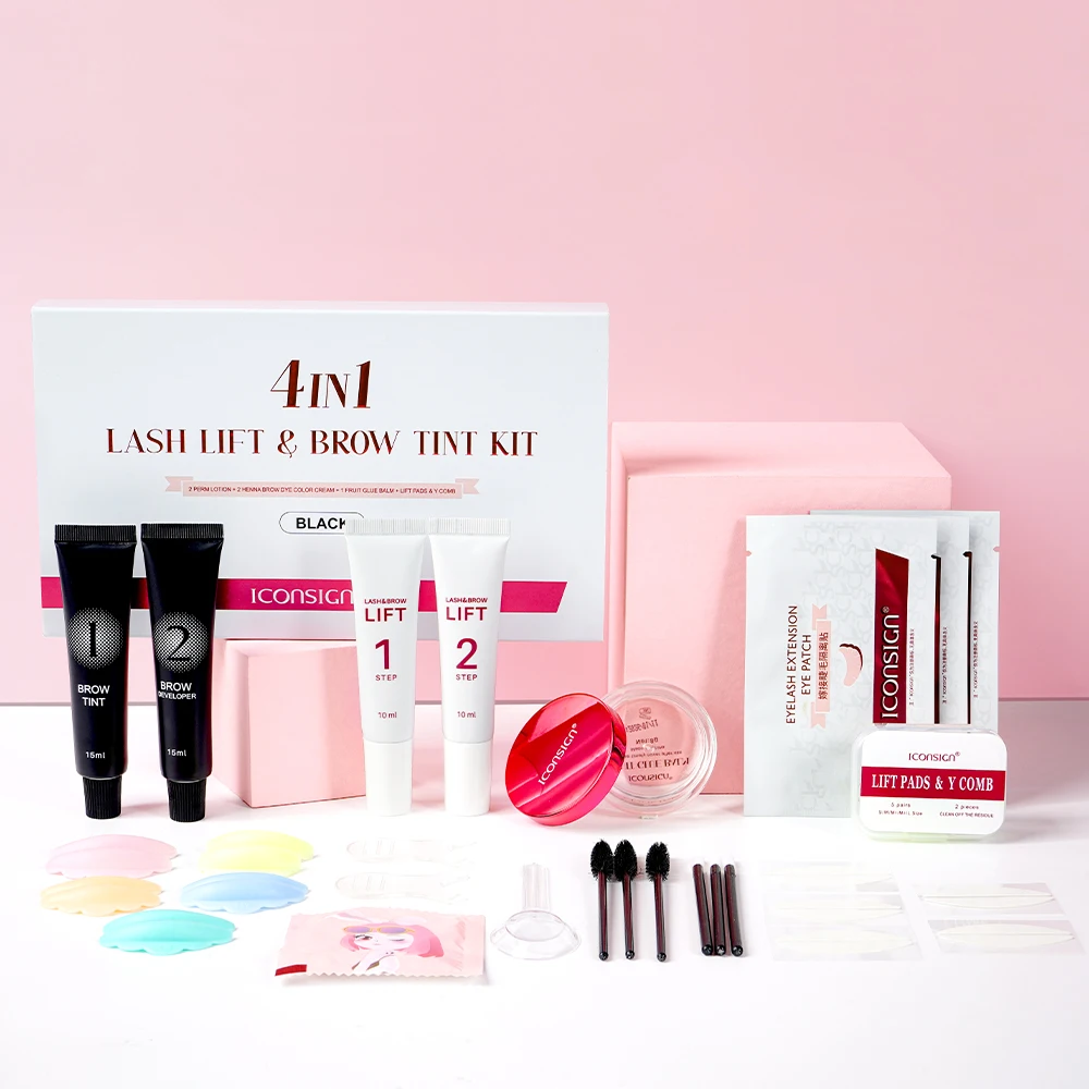 Beauty Makeup Kit Box - 뷰티 4N1 래쉬 리프트 및 틴트