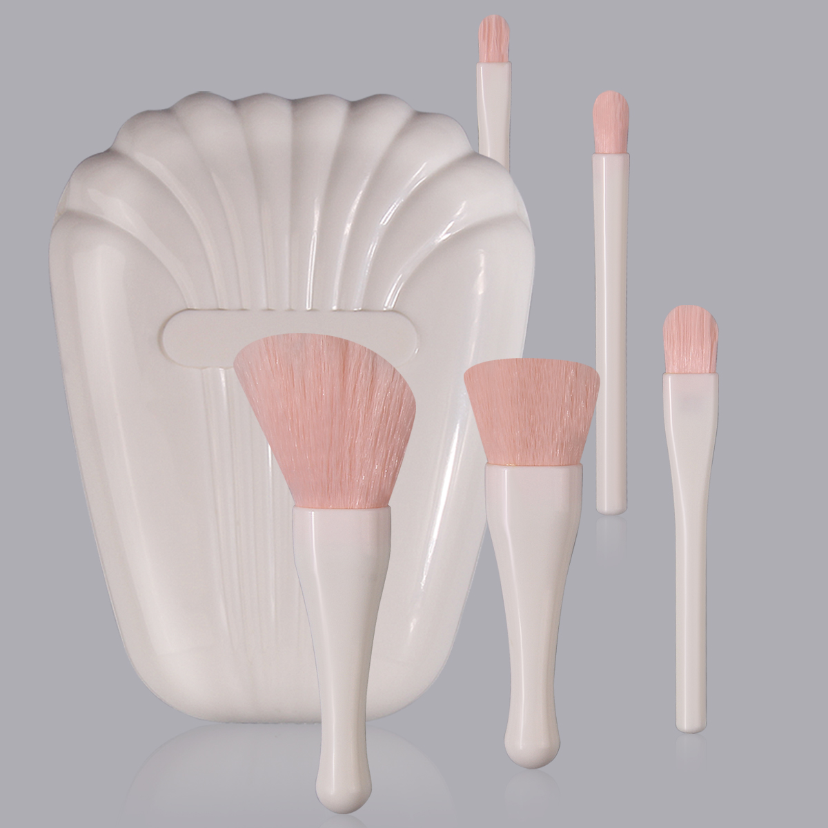 Beauty Makeup Kit Box - 거울 보관함, 루스 파우더, 블러셔, 컨실러,