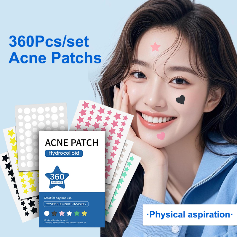 Beauty Makeup Tools - 360개 컬러풀 투명 여드름 제거 하이드로콜로이드