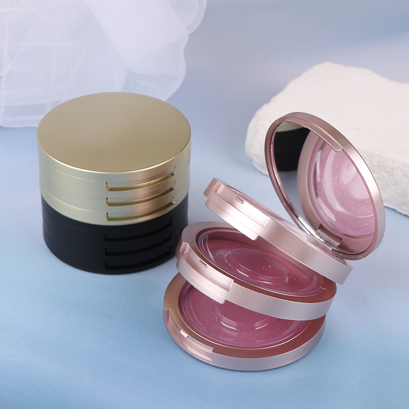 Beauty Makeup Organizer - 3층 속눈썹 정리함 거울 케이스 인조