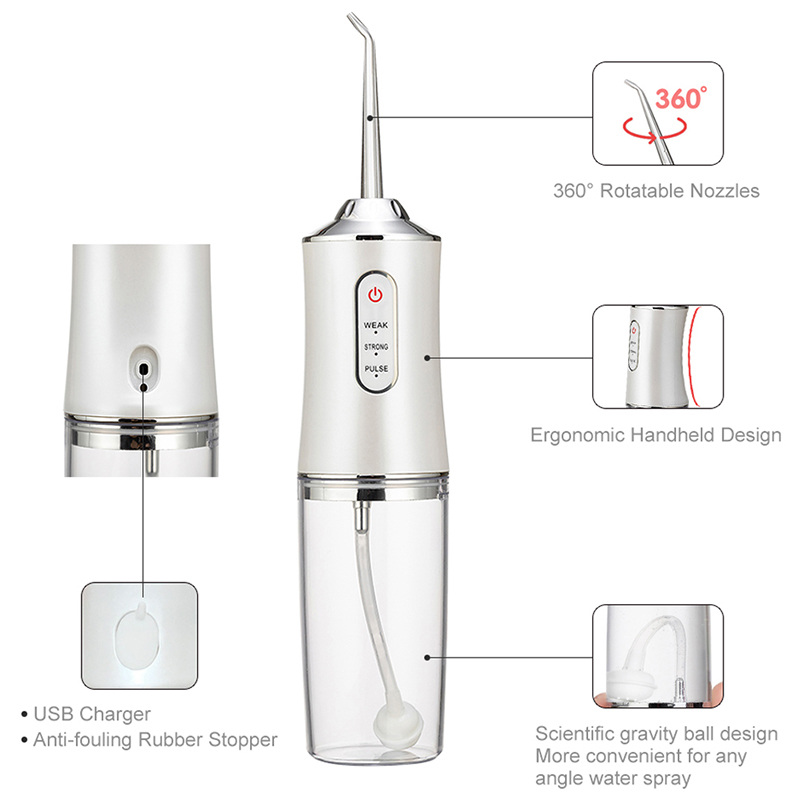 휴대용 스마트 전기 구강 세정기, 충전식 치과 워터 제 - Micellar Water Cleanser 리뷰 및 가격