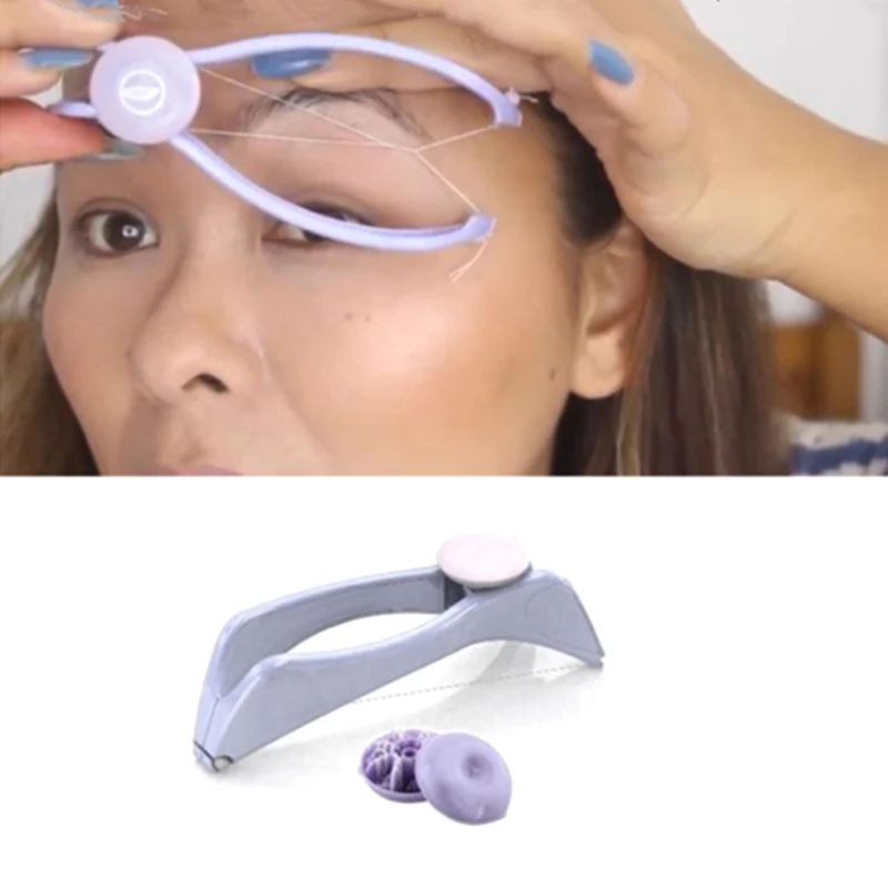 미니 얼굴 털 제거기 스프링 스레딩 제모기 얼굴 털 제 - Kiss Beauty Makeup Remover 리뷰 및 가격