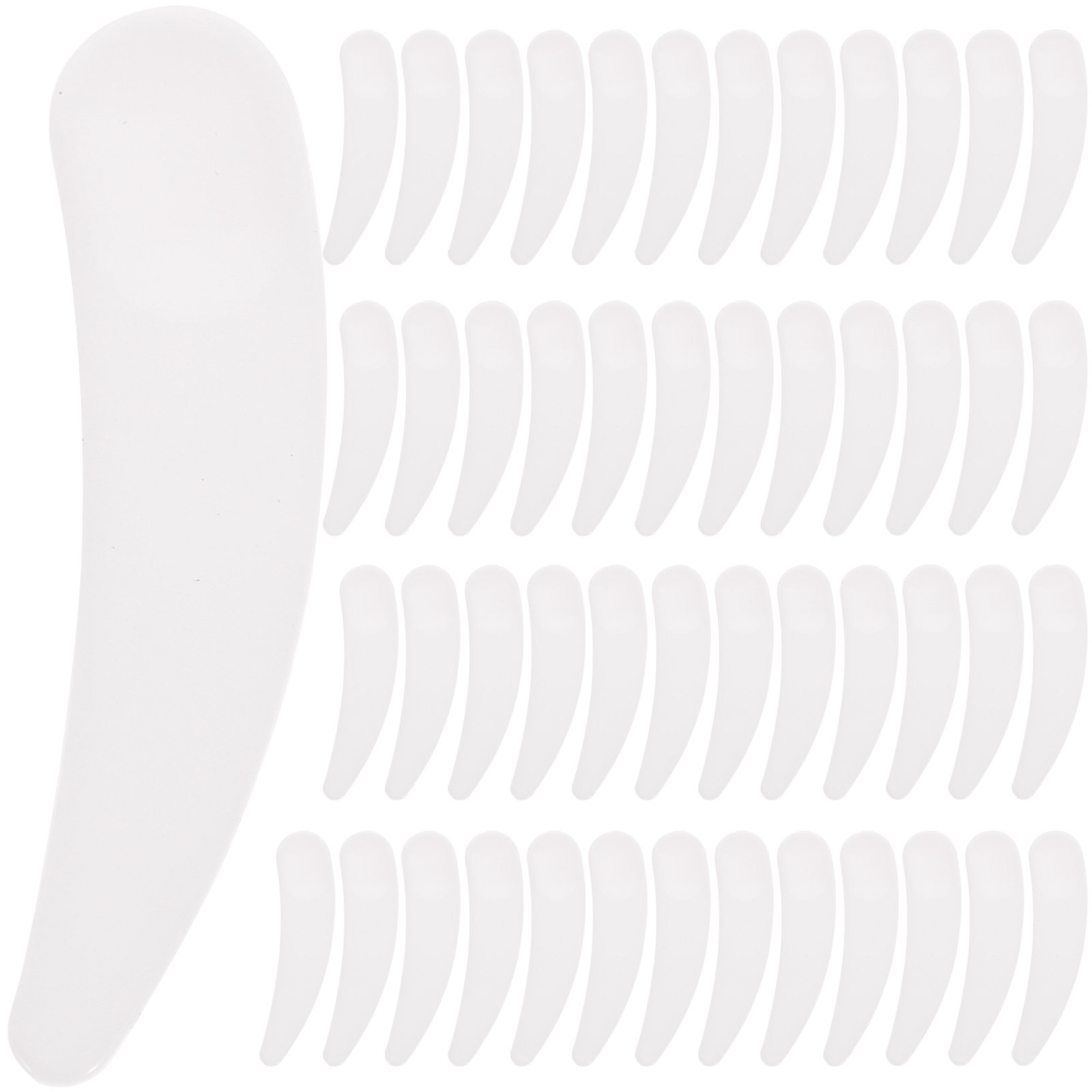 50Pcs 주걱 스푼 페이셜 스킨케어 크림 로션 샘플링 - Beauty Makeup Tools 리뷰 및 가격