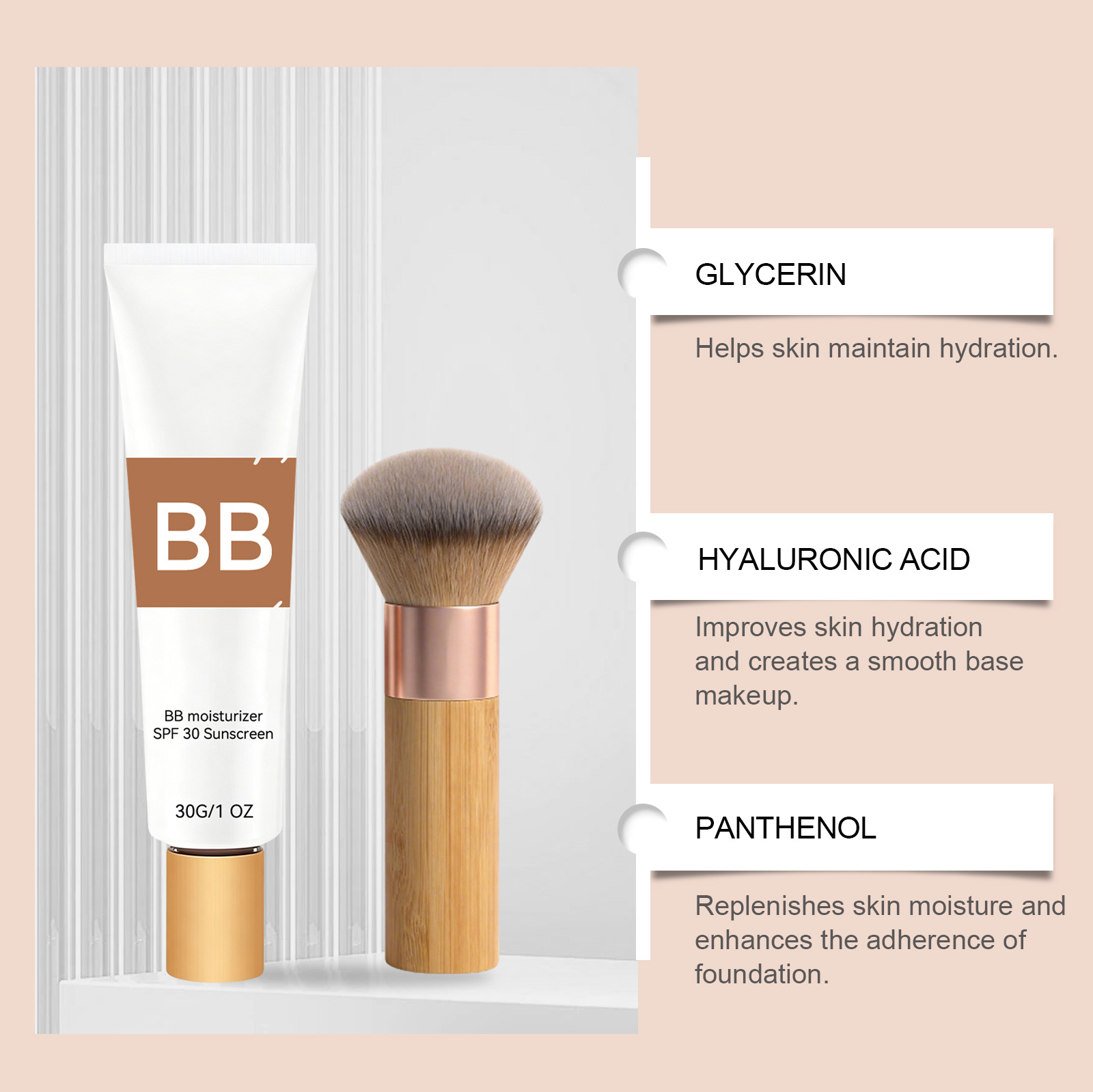 SPF 30 틴티드 모이스처라이저 비비크림 히알루론산  - Beauty Makeup Foundation 리뷰 및 가격