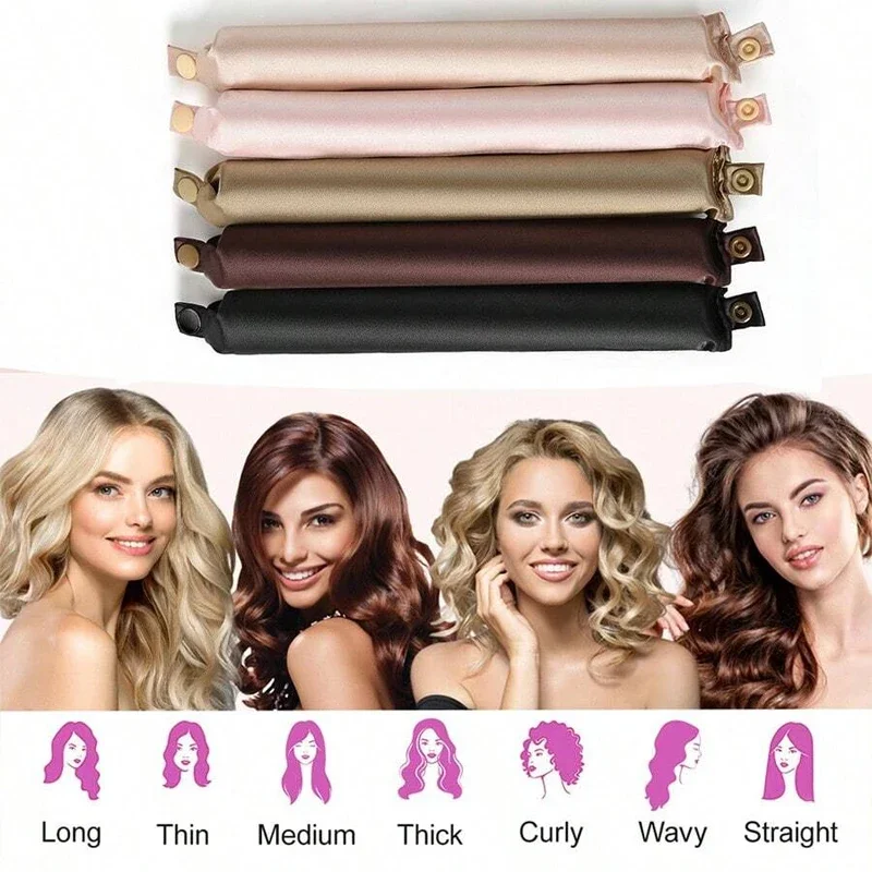 무열 헤어 컬러 새틴 컬링로드 머리띠 열 없음 실크 컬 - Hair Curling Wand 리뷰 및 가격