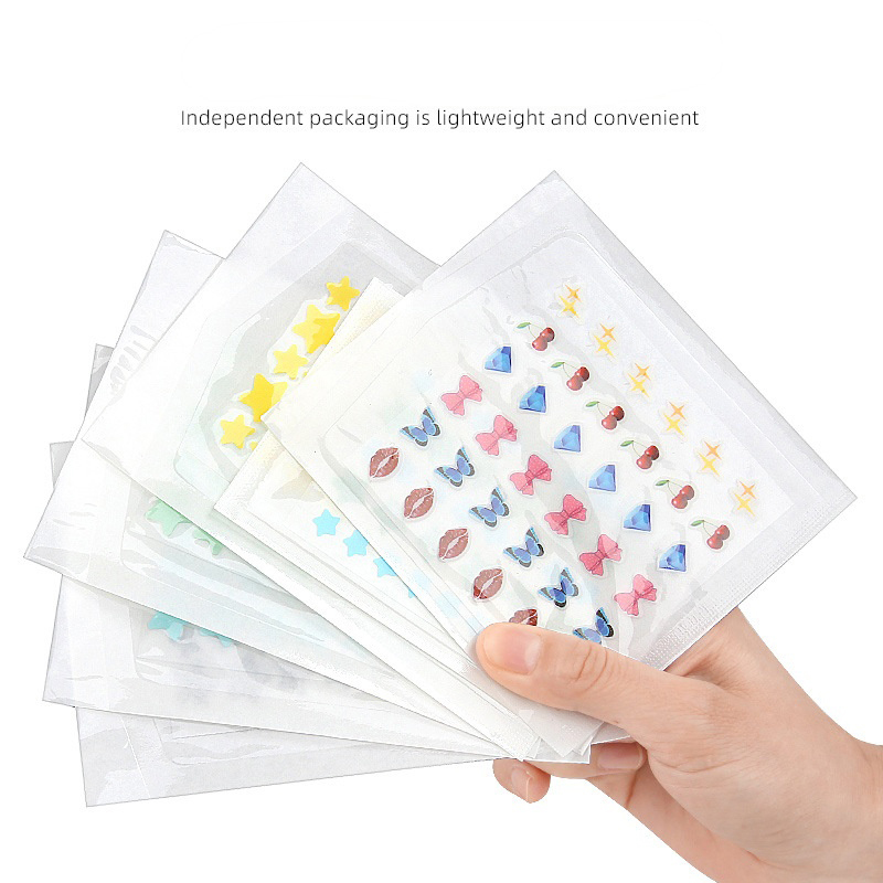 컬러 만화 여드름 패치 스킨케어 스티커 컨실러 얼굴 잡 - Beauty Makeup Tools 리뷰 및 가격