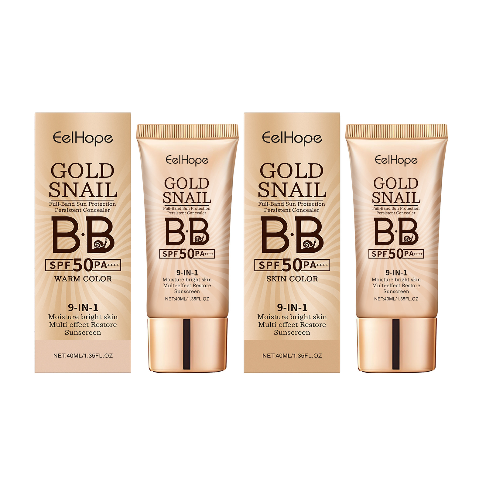 골드 달팽이 자외선 차단 BB 크림 SPF 50 선 블 - Beauty Makeup Foundation 리뷰 및 가격