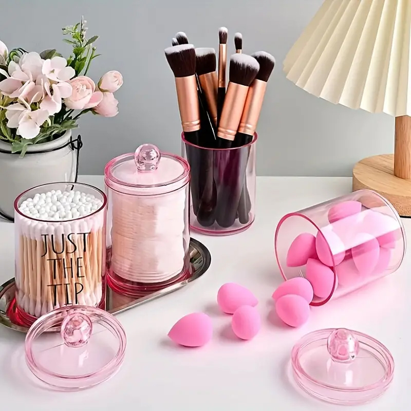 투명 목화 면봉 보관 상자 휴대용 메이크업 화장품 주최 - Beauty Makeup Box 리뷰 및 가격