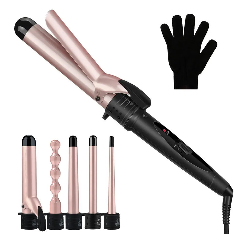 전문 미용실용 헤어 컬러 빠른 스타일링 롤 컬링 아이언 - Hair Curling Wand 리뷰 및 가격