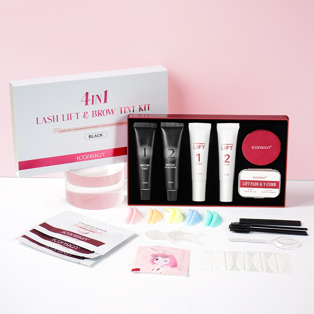뷰티 4N1 래쉬 리프트 및 틴트 키트, 전문 속눈썹  - Beauty Makeup Kit Box 리뷰 및 가격