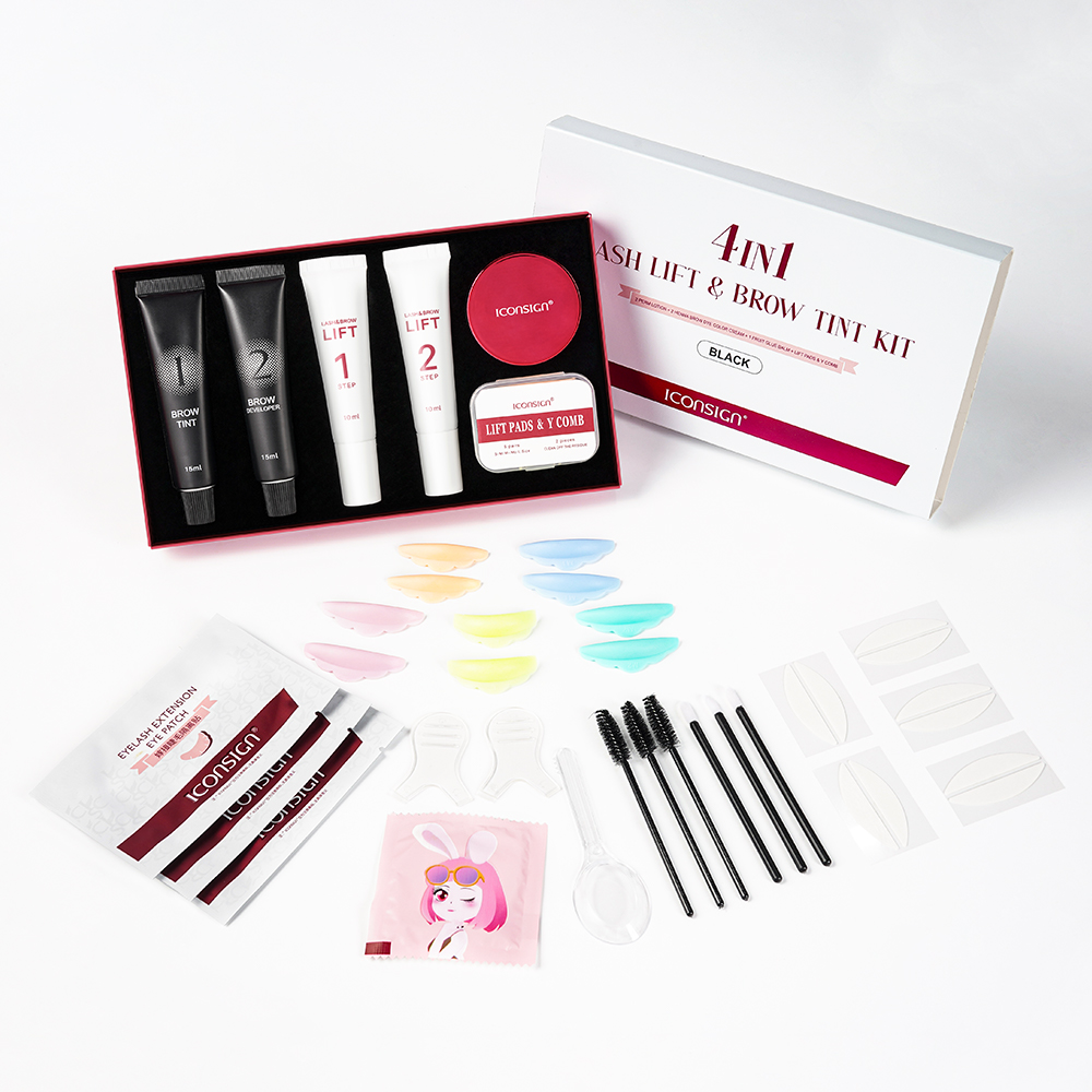 뷰티 4N1 래쉬 리프트 및 틴트 키트, 전문 속눈썹  - Beauty Makeup Kit Box 리뷰 및 가격