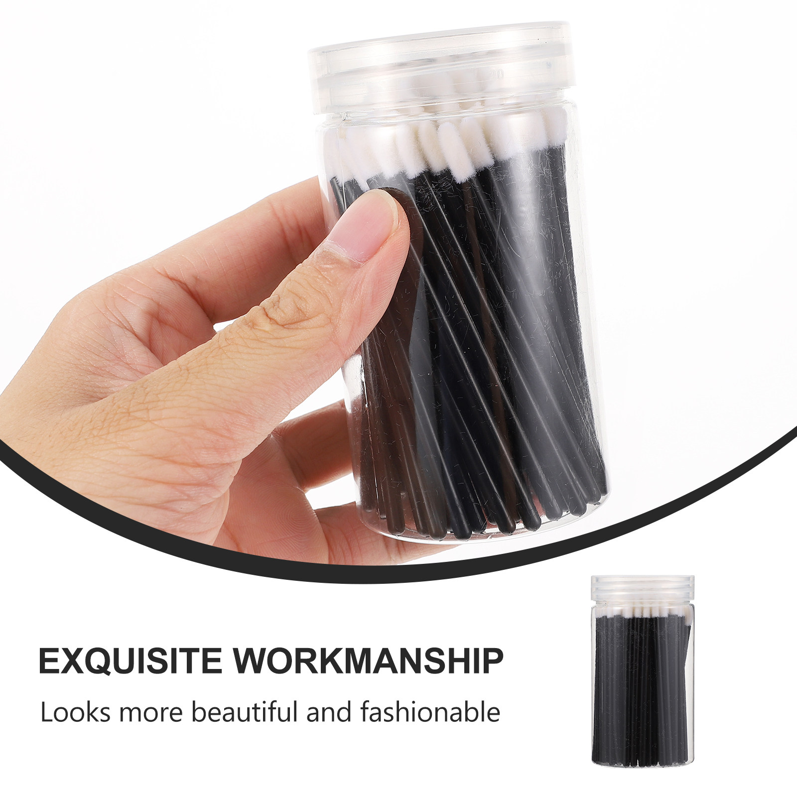 100Pcs 립 브러쉬 메이크업 도구 정확한 립 컬러  - Beauty Makeup Tools 리뷰 및 가격
