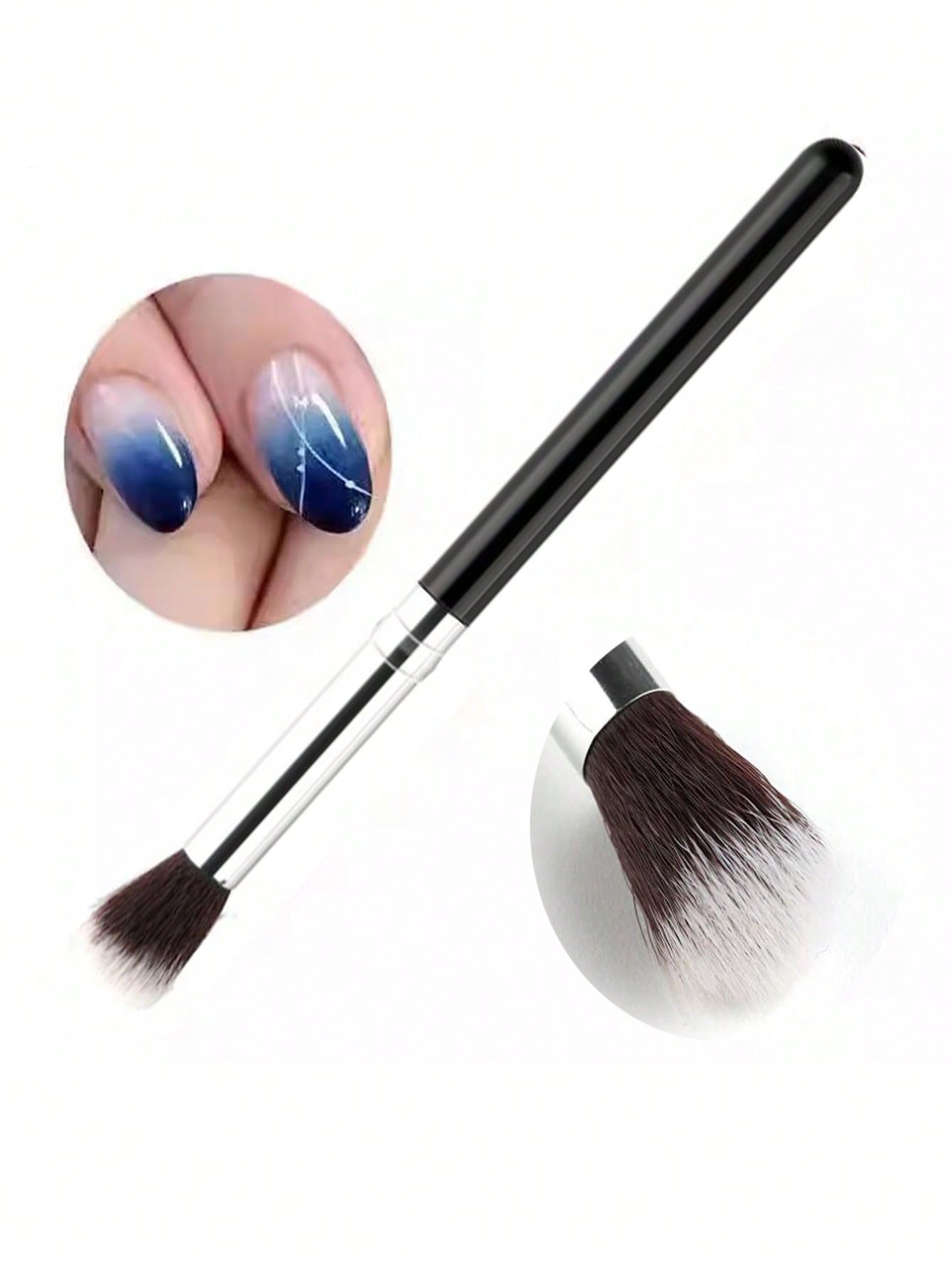2Pcs Ombre 네일 아트 브러쉬 세트 아이 섀도우 - Beauty Makeup Background 리뷰 및 가격
