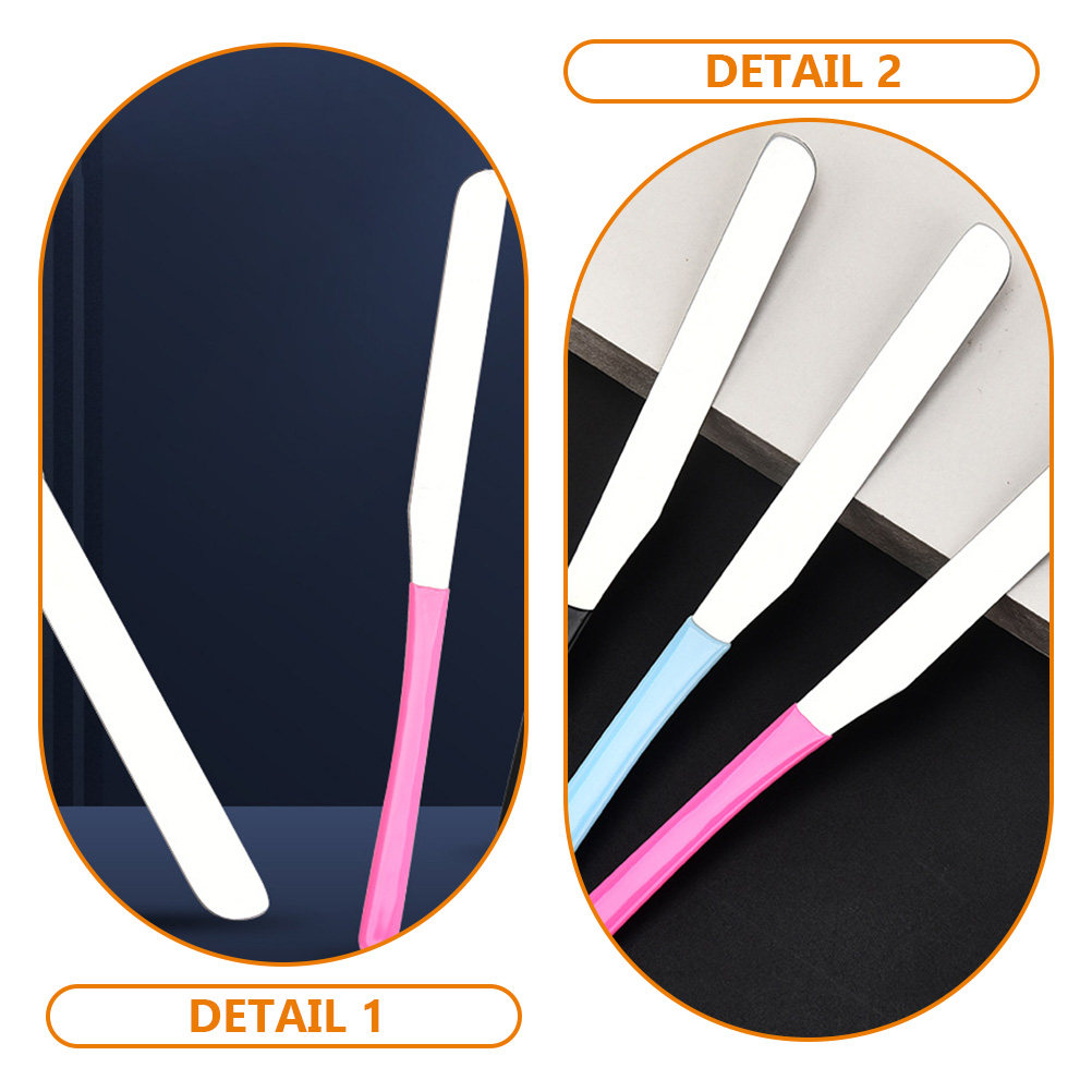 스테인리스 스틸 메이크업 믹싱 스패츌라 롱 핸들 스패츌 - Beauty Makeup Tools 리뷰 및 가격