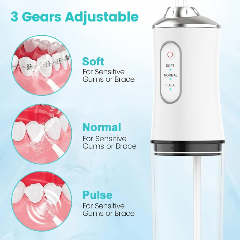 휴대용 치과 물 Flosser 구강 Irrigator  - Micellar Water Cleanser 리뷰 및 가격