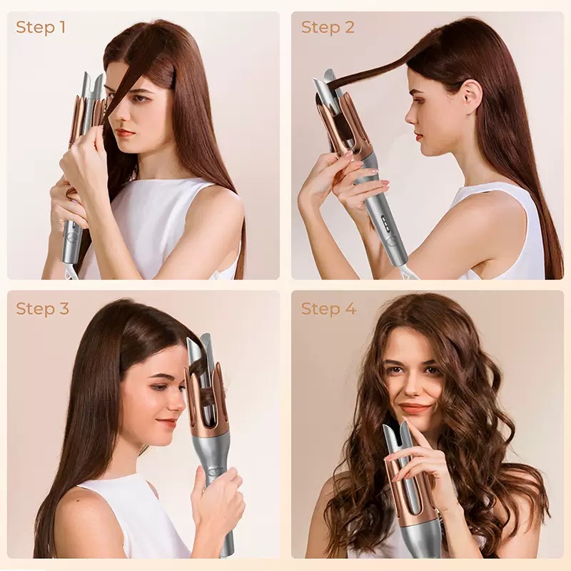 자동 컬링 아이언 음이온 컬링 아이언 25mm 물결 웨 - Hair Curling Wand 리뷰 및 가격