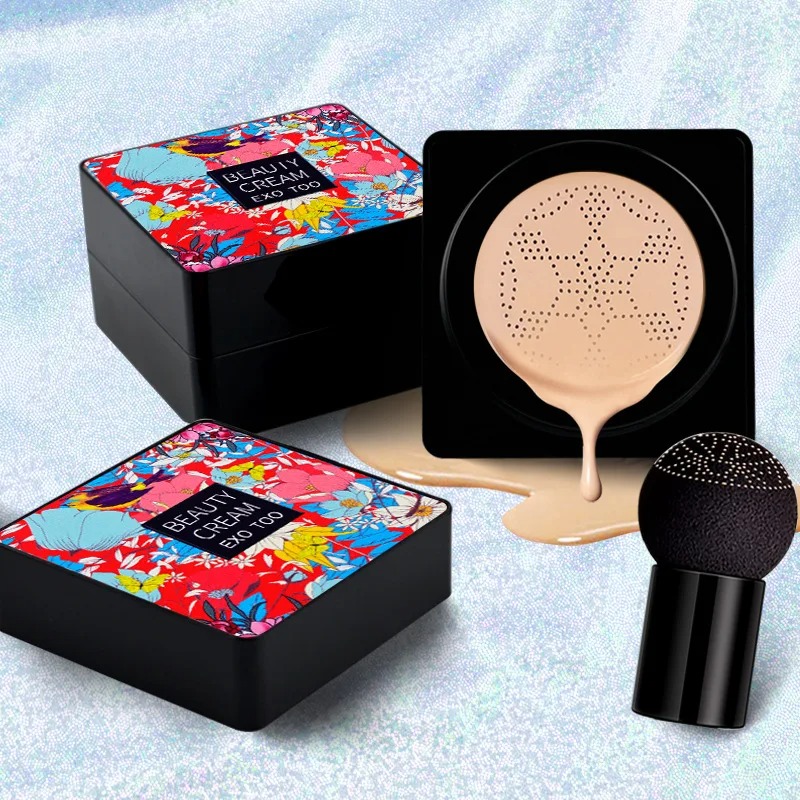 CC 크림 매직 파운데이션 버섯 헤드 에어 쿠션 방수  - Beauty Makeup Foundation 리뷰 및 가격