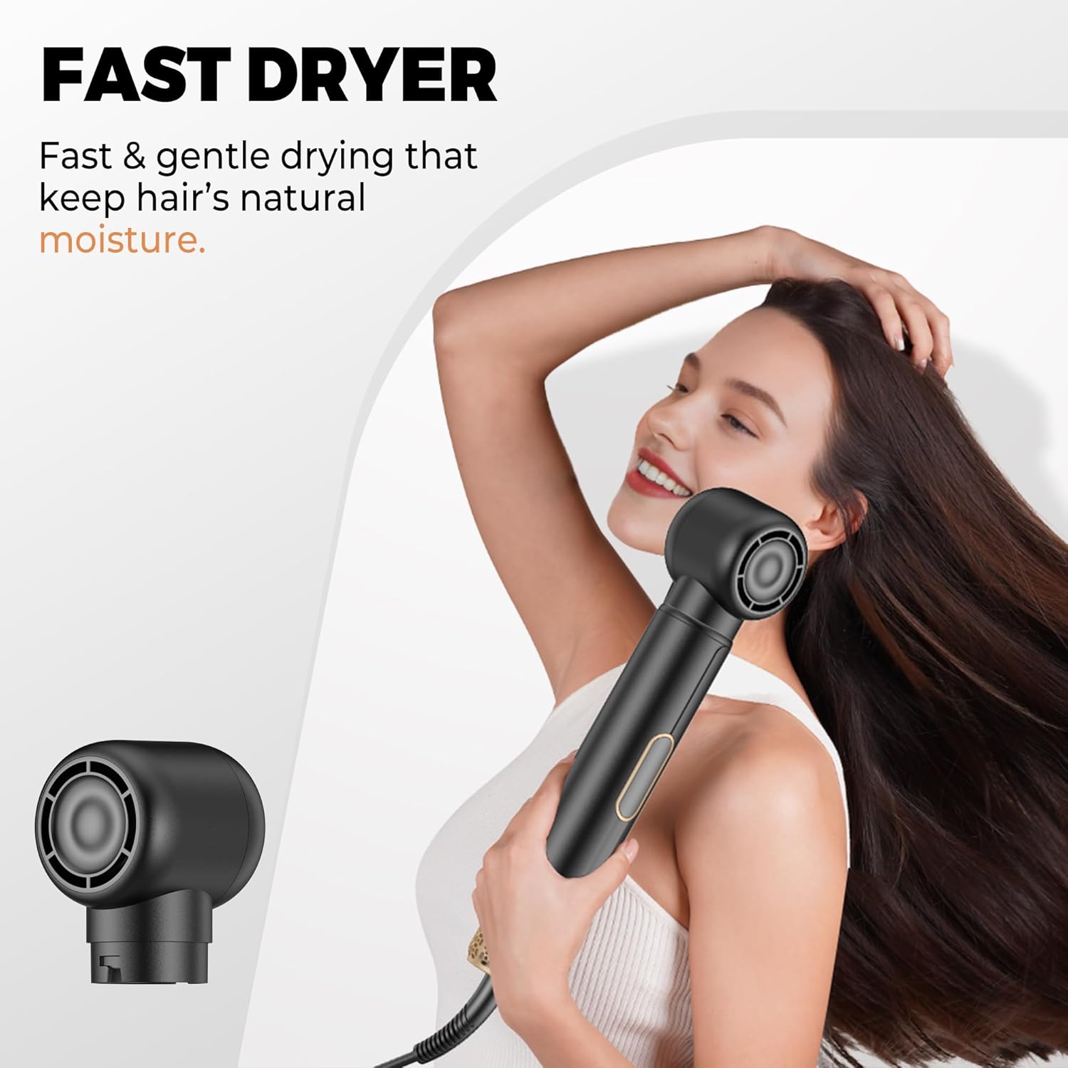 5 in 1 블로우 드라이어 브러시, 업그레이드 헤어  - Hair Curling Wand 리뷰 및 가격