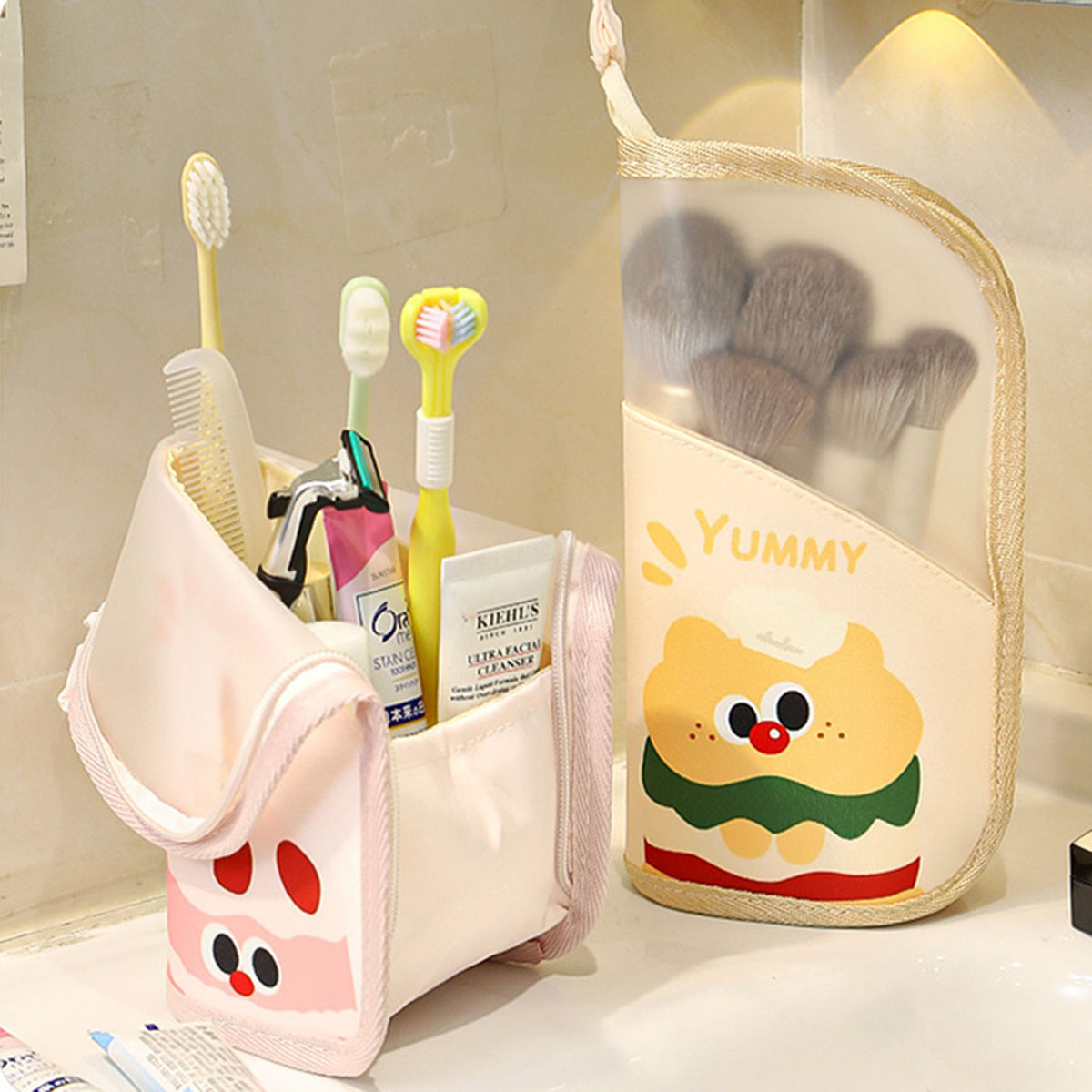 1Pcs 화장품 가방 여행 스탠드 보관 메이크업 속옷  - Beauty Makeup Organizer 리뷰 및 가격