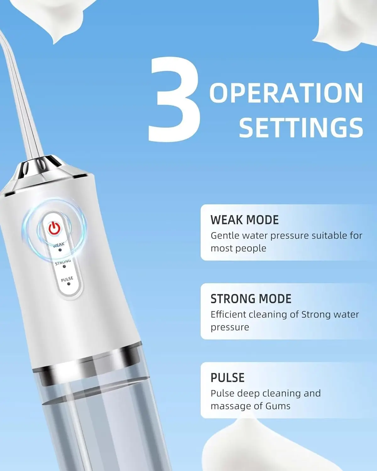 구강 세정기 휴대용 물 Flosser, USB 충전식  - Micellar Water Cleanser 리뷰 및 가격