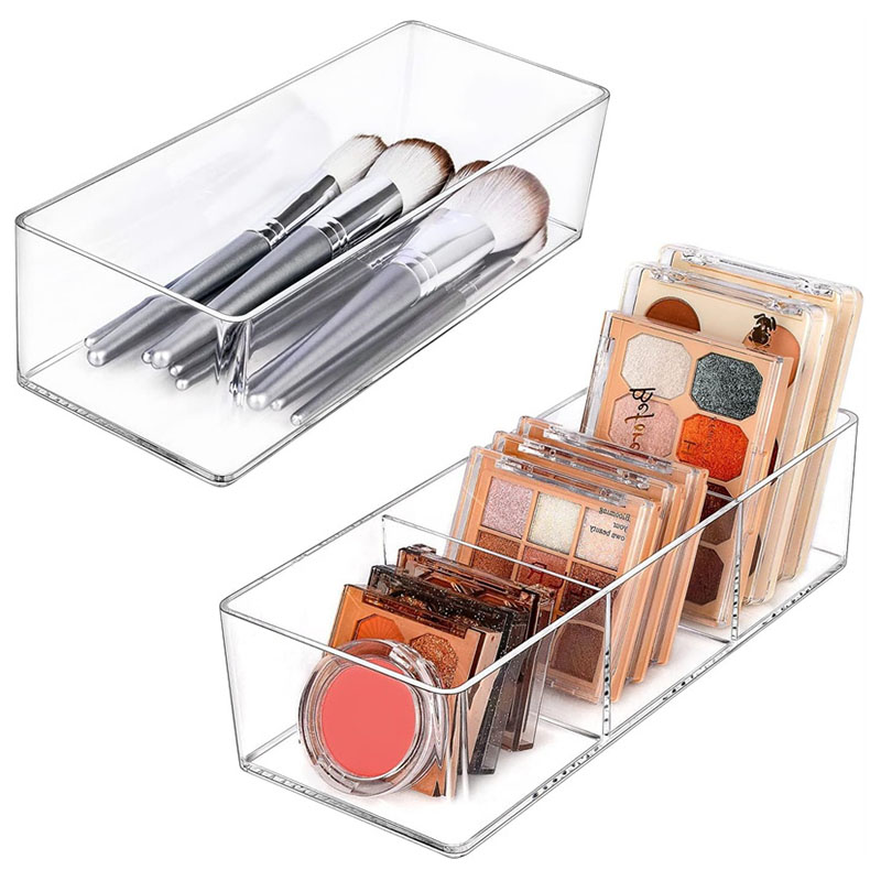 립스틱 메이크업 브러쉬를위한 아크릴 화장품 보관 상자  - Beauty Makeup Box 리뷰 및 가격