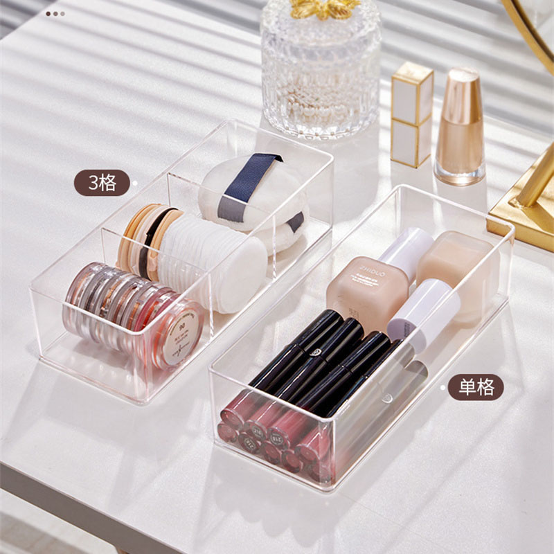 립스틱 메이크업 브러쉬를위한 아크릴 화장품 보관 상자  - Beauty Makeup Box 리뷰 및 가격